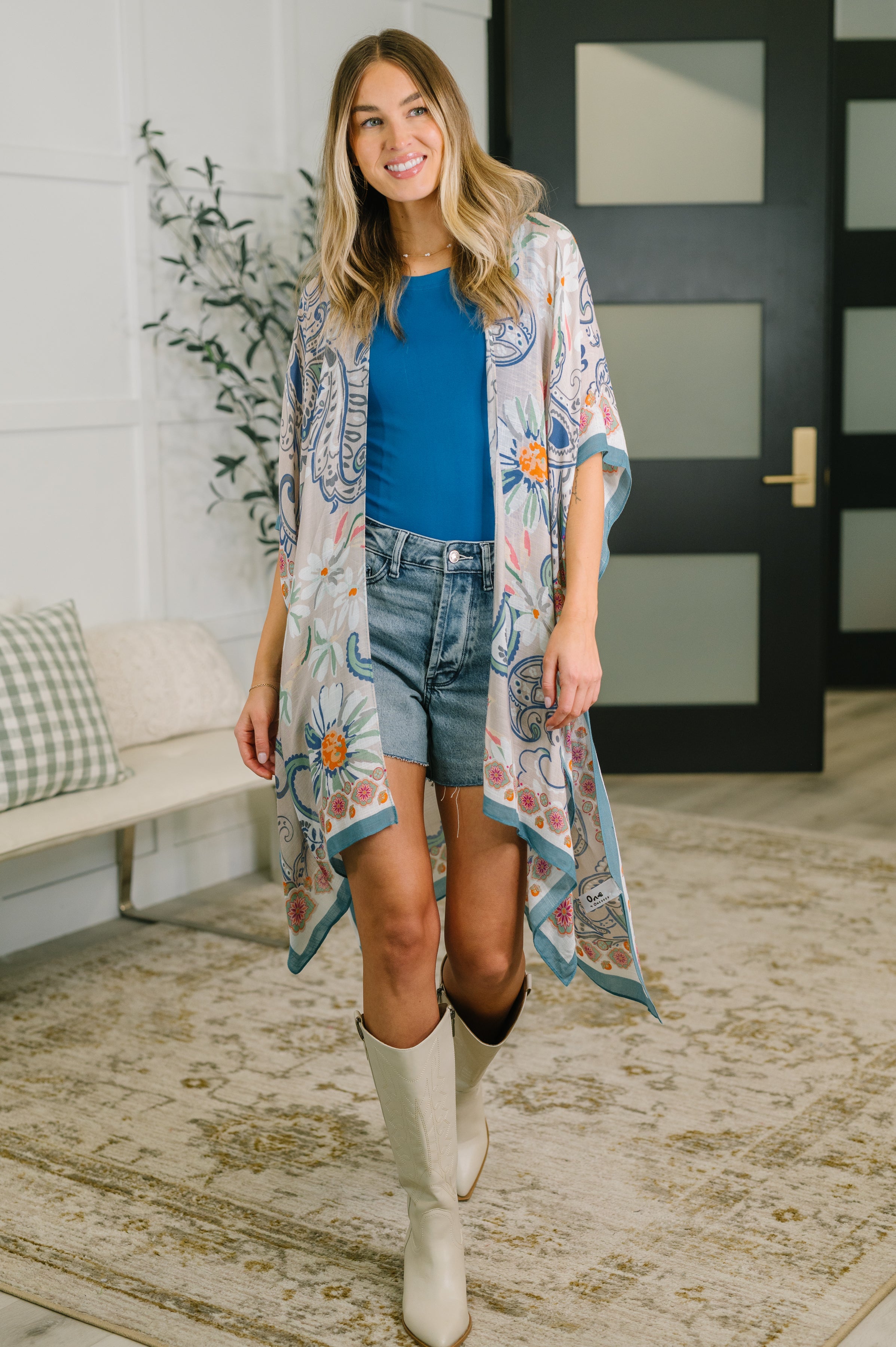 Back to My Roots Lightweight Kimono Womens