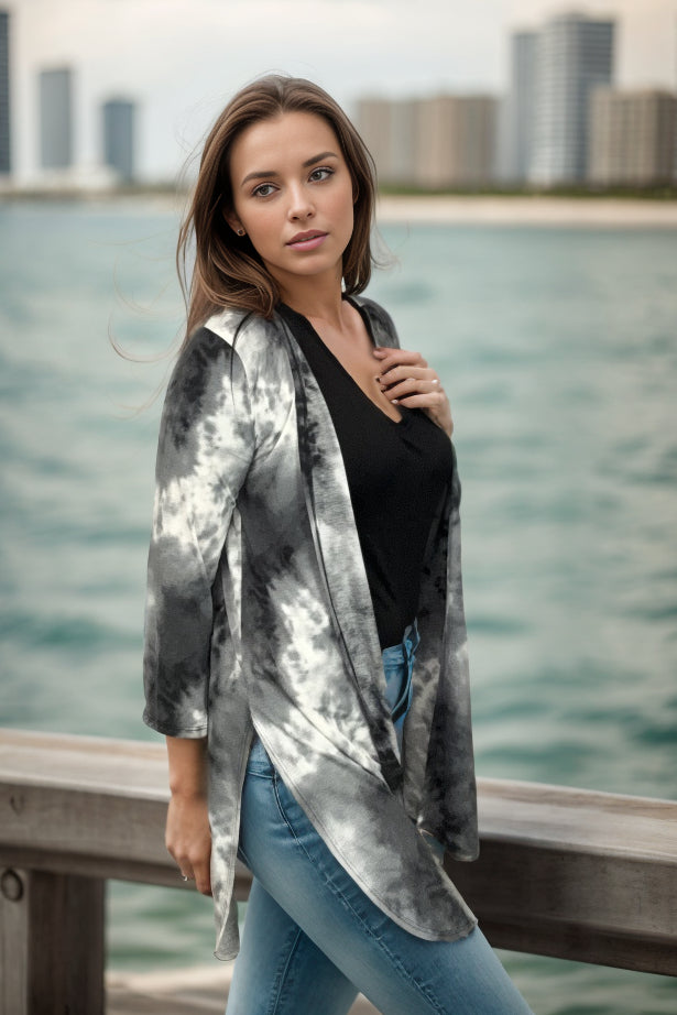 Heimish Stormy Skies Kimono Cardigan