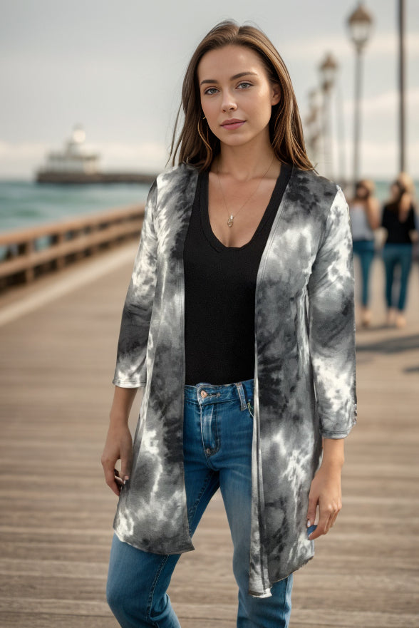 Heimish Stormy Skies Kimono Cardigan