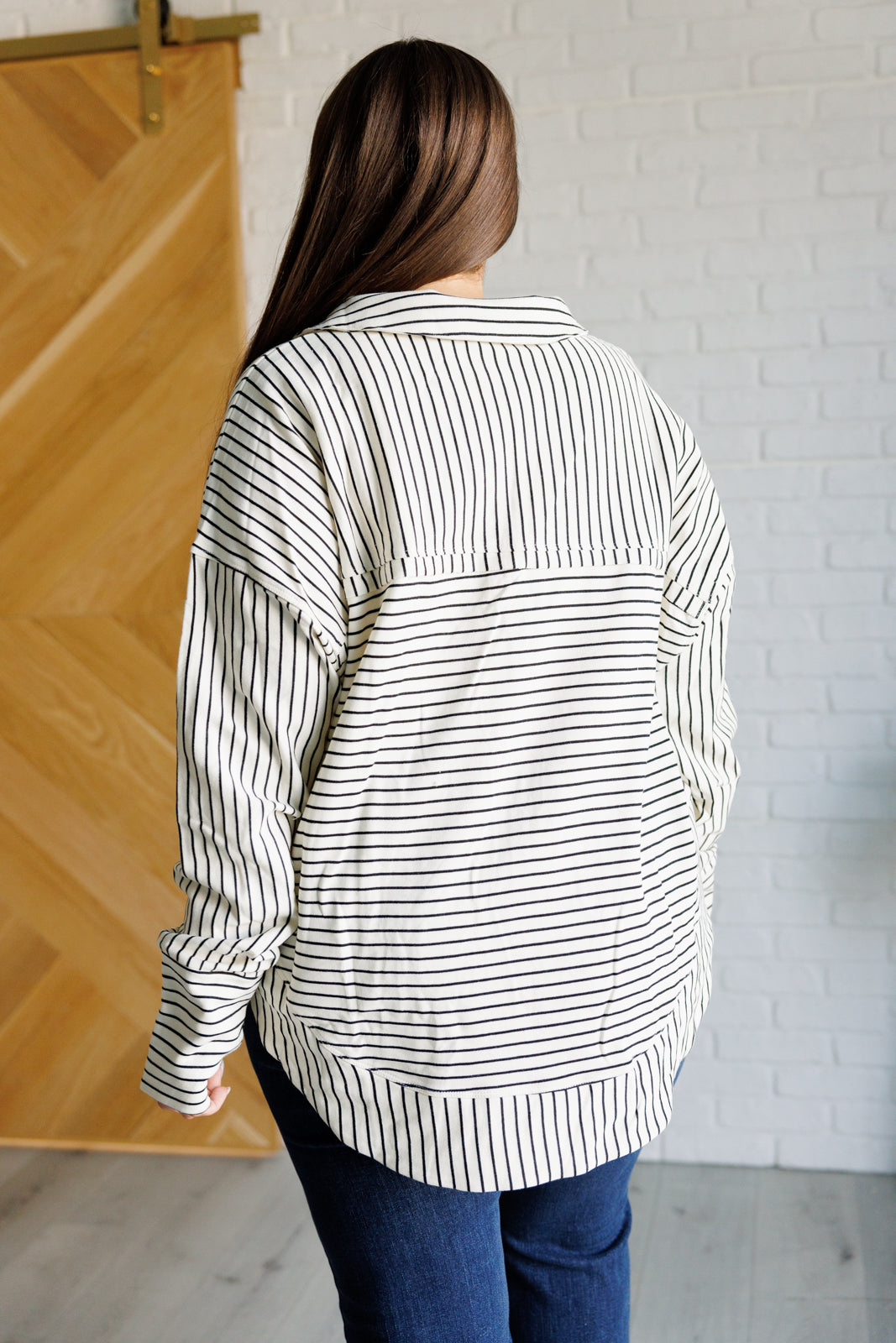 BiBi Striped Serendipity Pullover Ave Shops