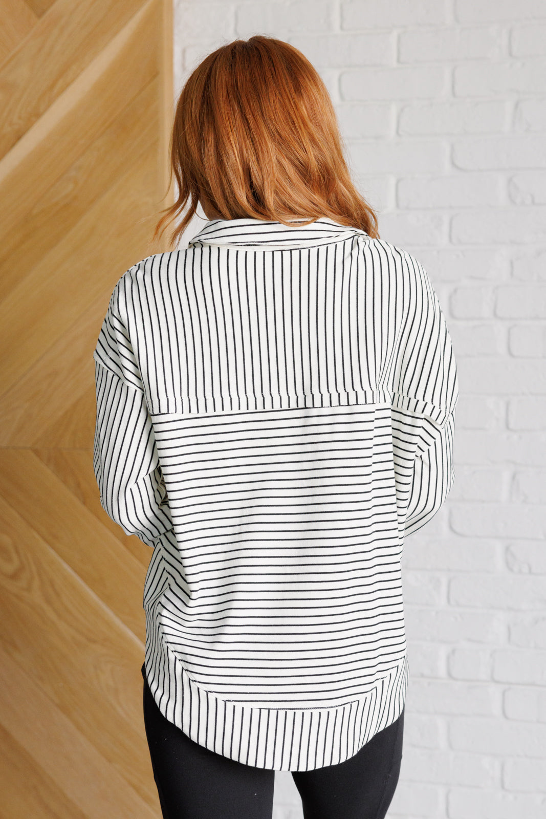 BiBi Striped Serendipity Pullover Ave Shops