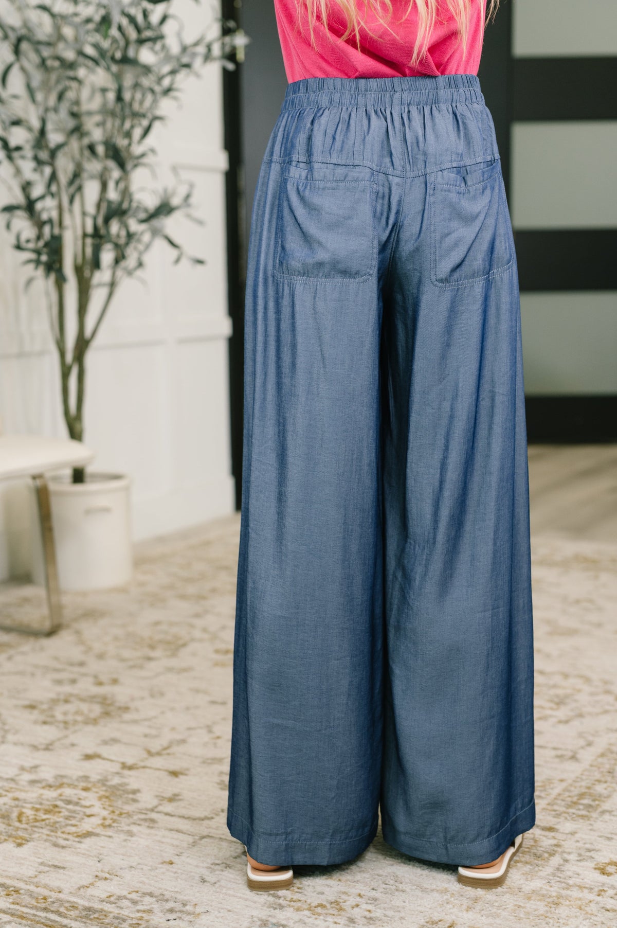 Haptics Stroll With a Friend Wide Leg Bottoms Womens