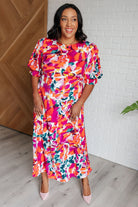 Center & Main Stroll in the Park Floral Dress Dresses