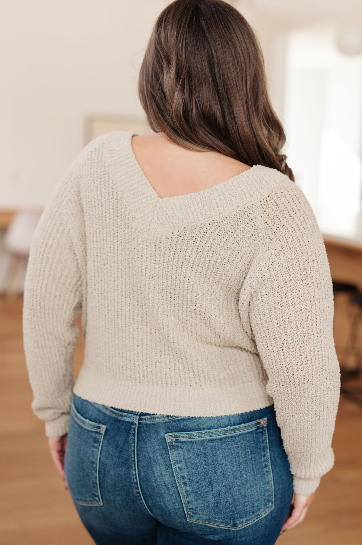 One Eleven North Stuck In The Moment V-Neck Sweater Tops