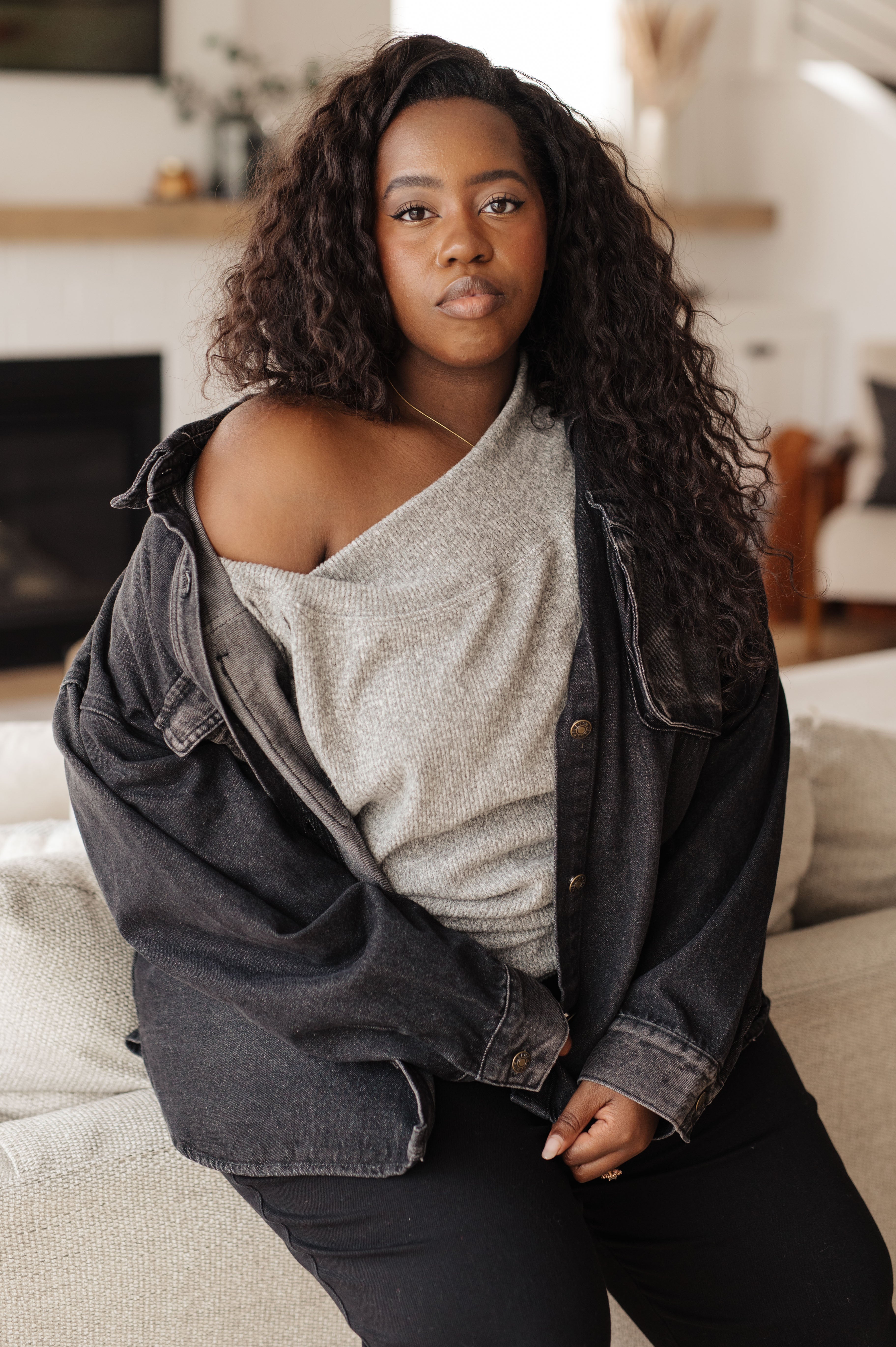 Sew In Love Stuck On You Long Sleeve Top Tops