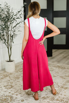 See and be seen Suit Yourself Adjustable Strap Jumpsuit in Pink Womens