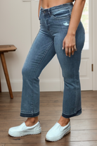 Summer Cropped Judy Blue Jeans Jeans