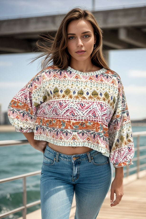 And The Why Sunshine Gal Pullover Top Boutique Simplified