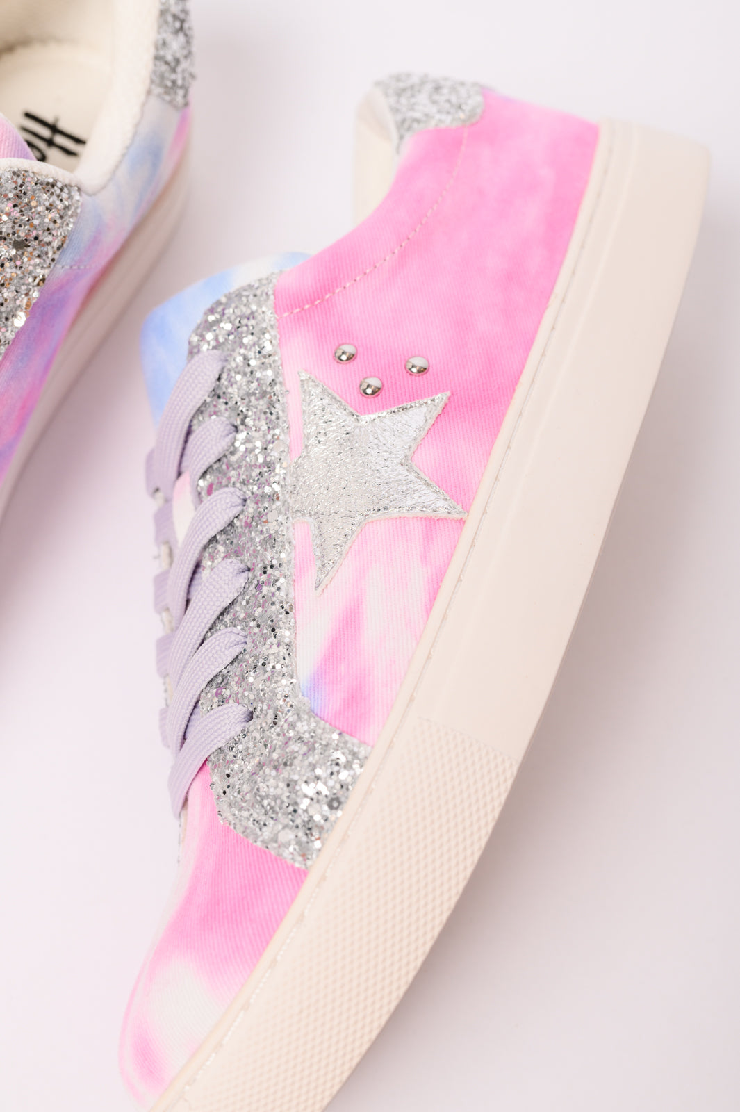 Corkeys Supernova Sneakers in Pastel Tie Dye Ave Shops