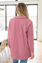 Sew In Love Sweet Crush Collar Pullover in Mauve Ave Shops