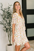 One Eleven North Sweet Escape Boho Floral Dress Womens