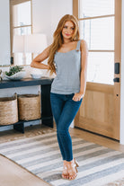 Sew in Love Sweet Fantasy Sweetheart Ribbed Knit Tank Tops