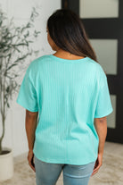 Andree by Unit Take It Easy Slouchy Tee in Mint Womens