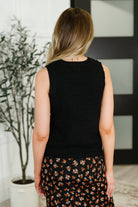 Blu Pepper Tank You Very Much Knit Tank in Black Womens