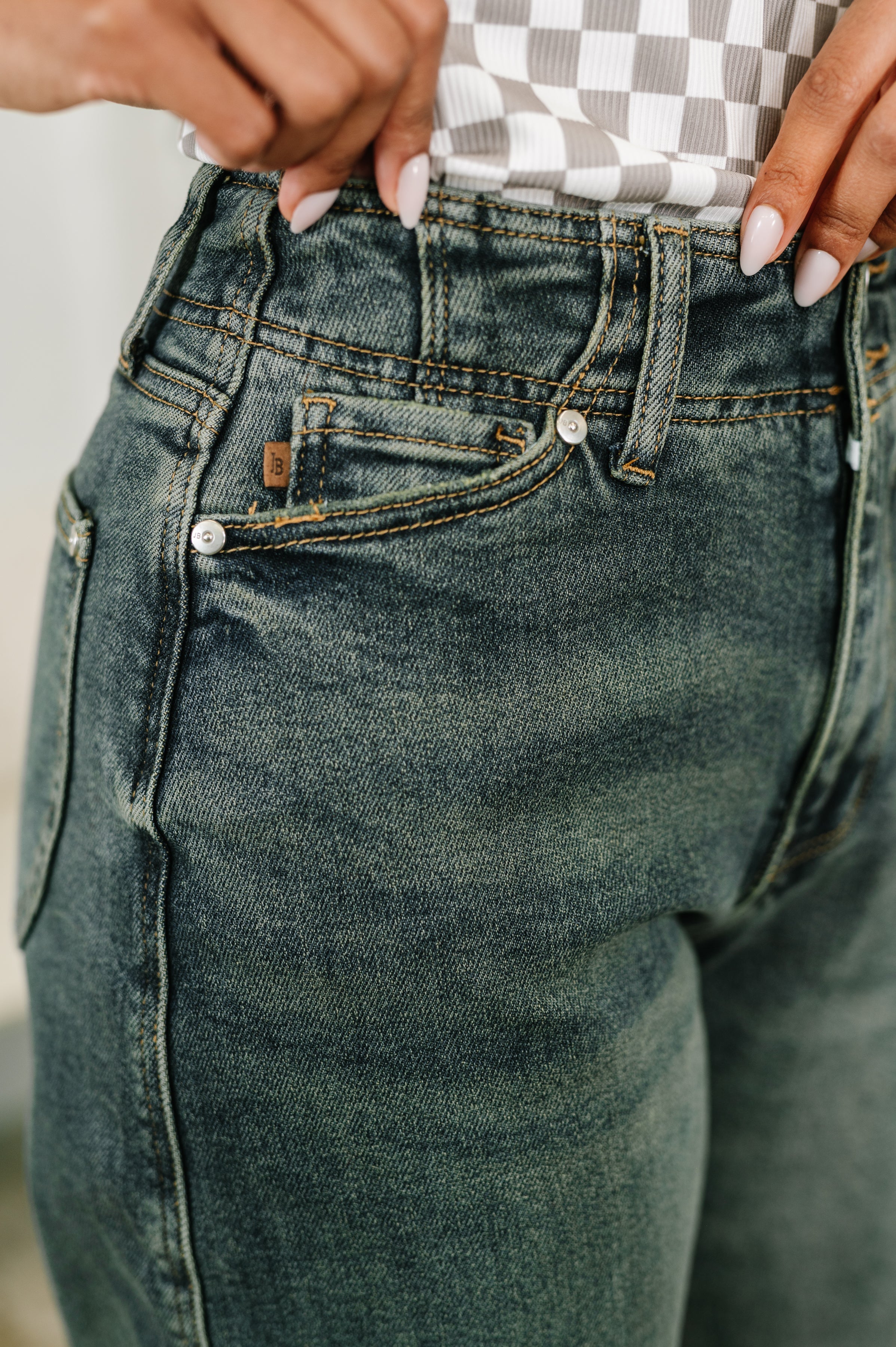 Teressa High Waist Marlow Jean with Hollywood Waist Womens