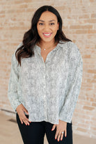 Jodifl Terms of Endearment Dolman Sleeve Button Up Shirts & Tops