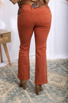 Terracotta Judy Blue Boot Cuts BoutiqueSimplified