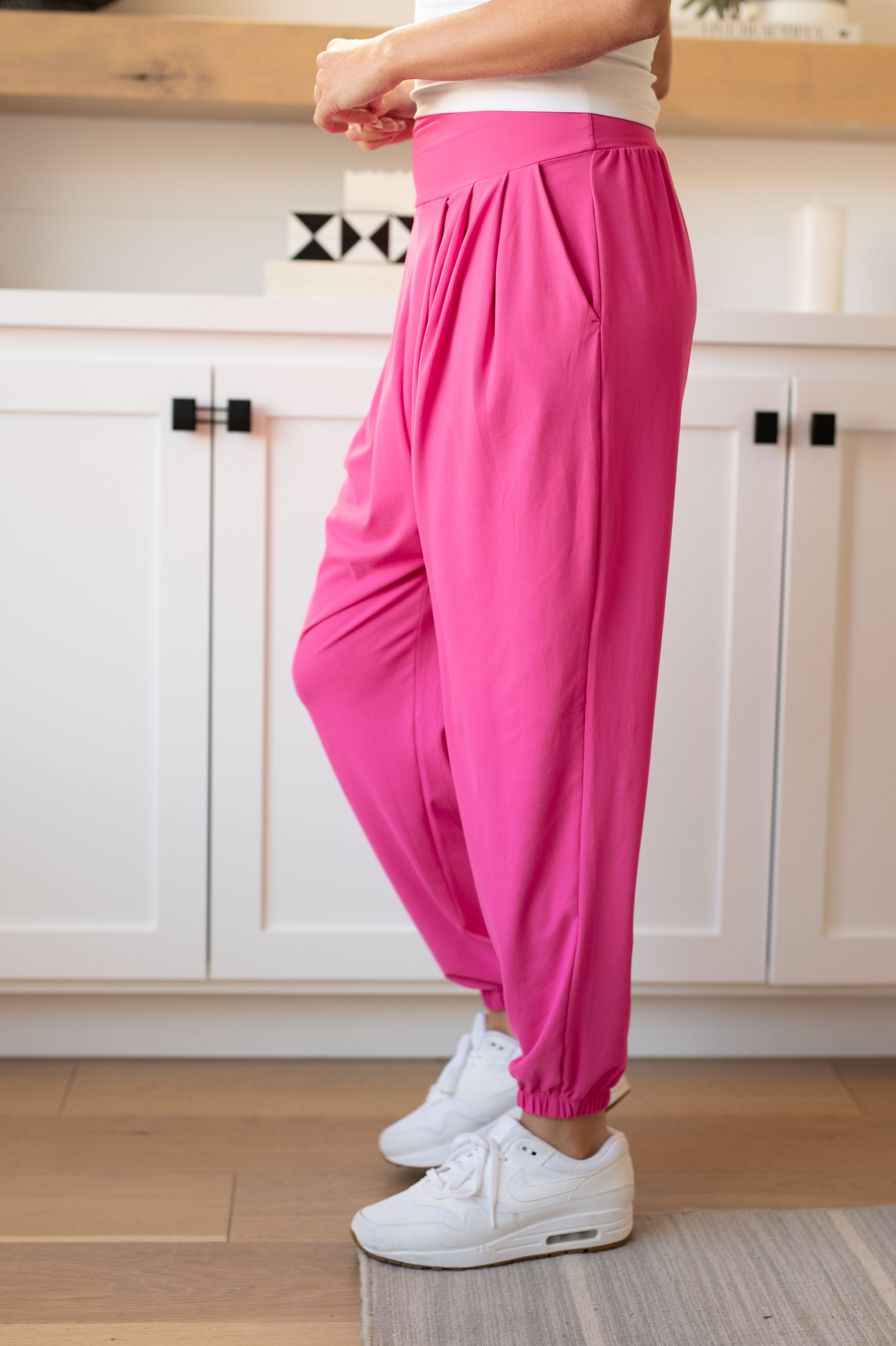 Rae Mode The Motive Slouch Jogger in Hot Pink Ave Shops