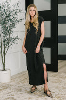 Dear Scarlett The Wander Lust Set in Black Womens