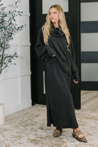 Dear Scarlett The Wander Lust Set in Black Womens