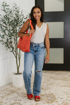 There She Goes Bag in Tomato Womens