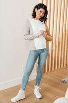 One Eleven North This, That, and the Other Color Block Sweater Tops