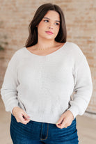 One Eleven North Told You So Ribbed Knit V Neck Sweater Ave Shops