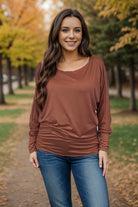 White Birch Touch Of Ruche - Long Sleeve