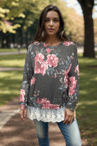 Honey Me Trimmed In Lace - Pullover