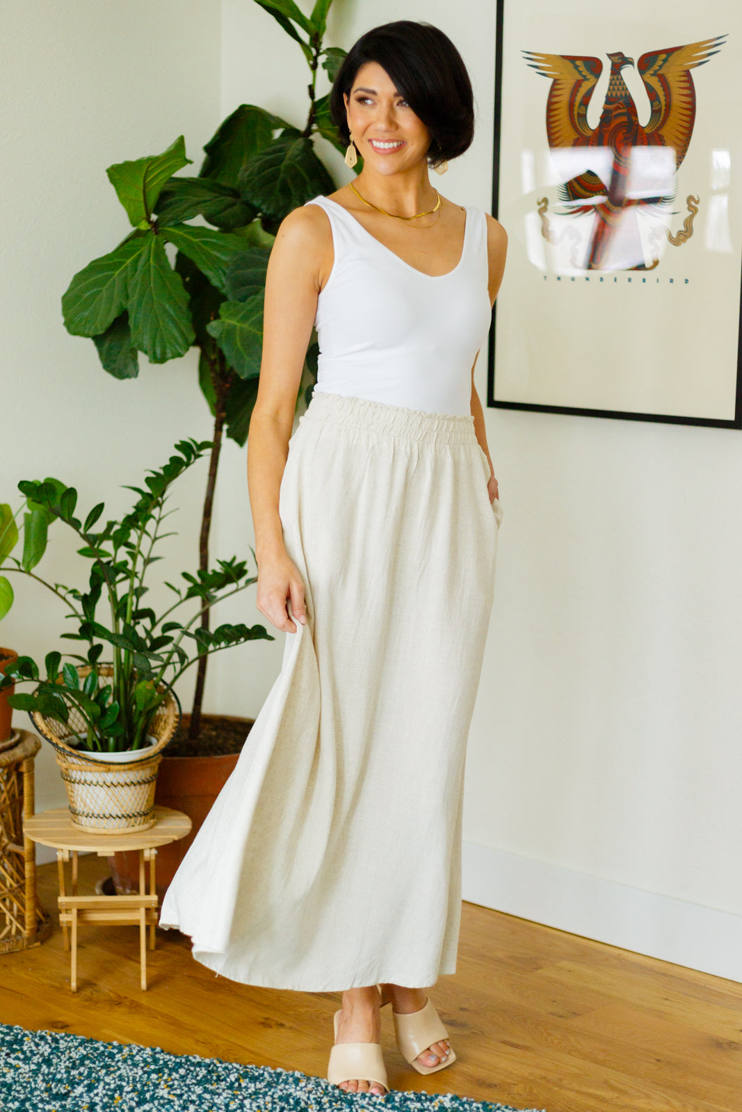 Ninexis Two Hearts Meet Maxi Skirt SPRING24