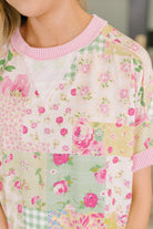 Haptics Until Tomorrow Patchwork Relaxed Tee Womens