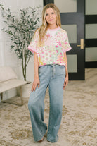 Haptics Until Tomorrow Patchwork Relaxed Tee Womens
