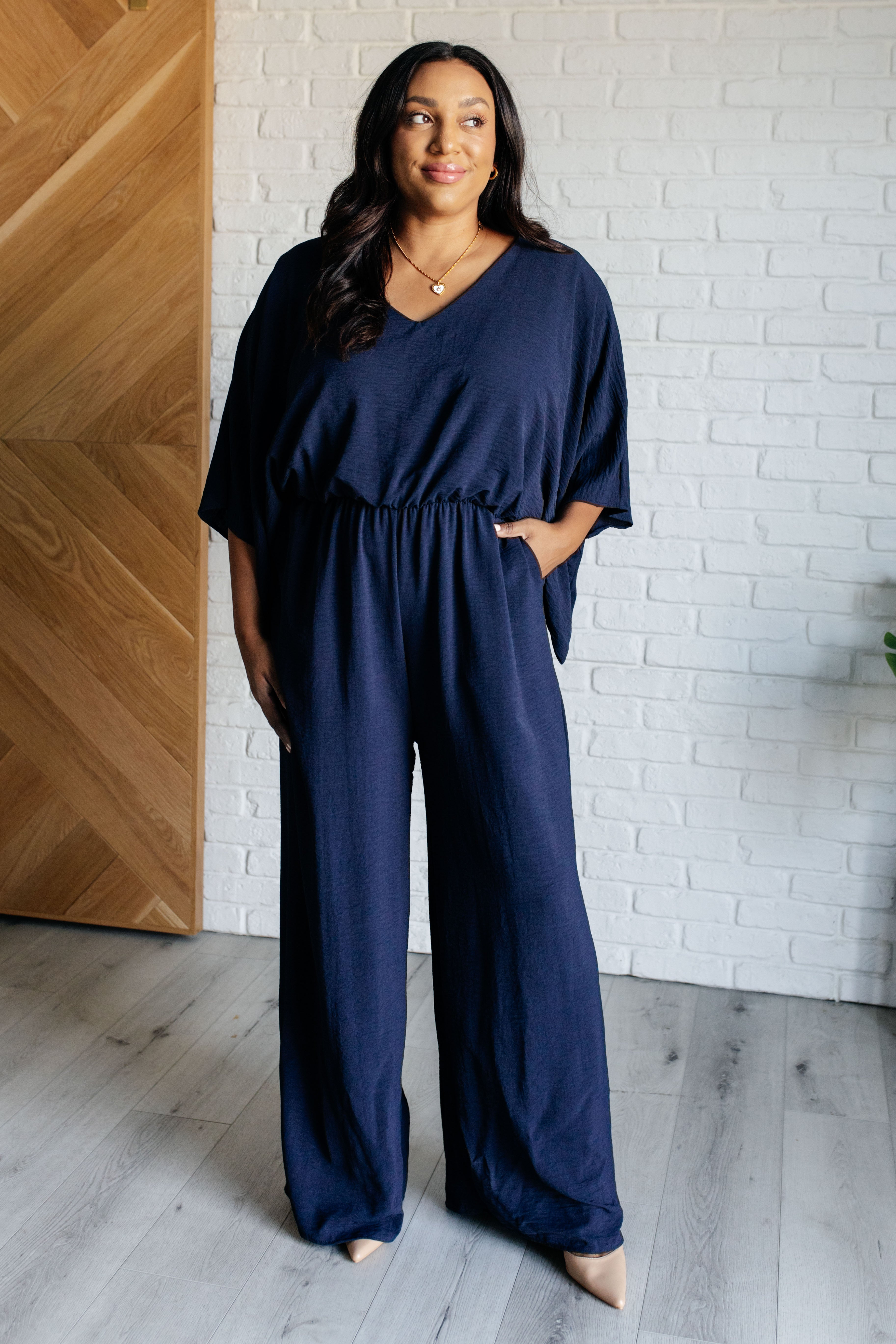 Jodifl Up to Something Wide Leg Jumpsuit 3XL Ave Shops