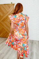 Haptics Vaca Babe Tiered V-Neck Dress Womens