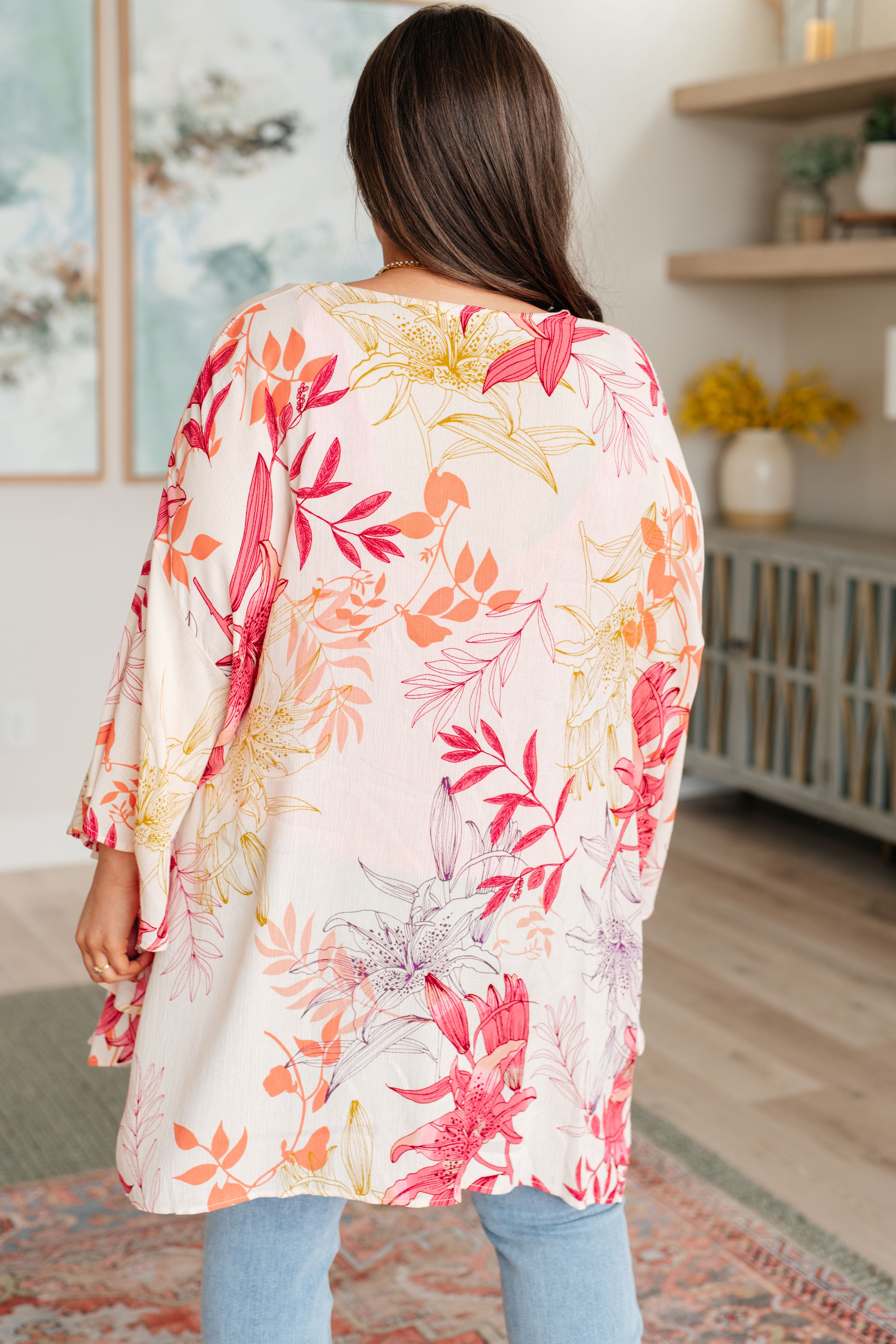 GeeGee Vacay Season Bell Sleeve Kimono Layers