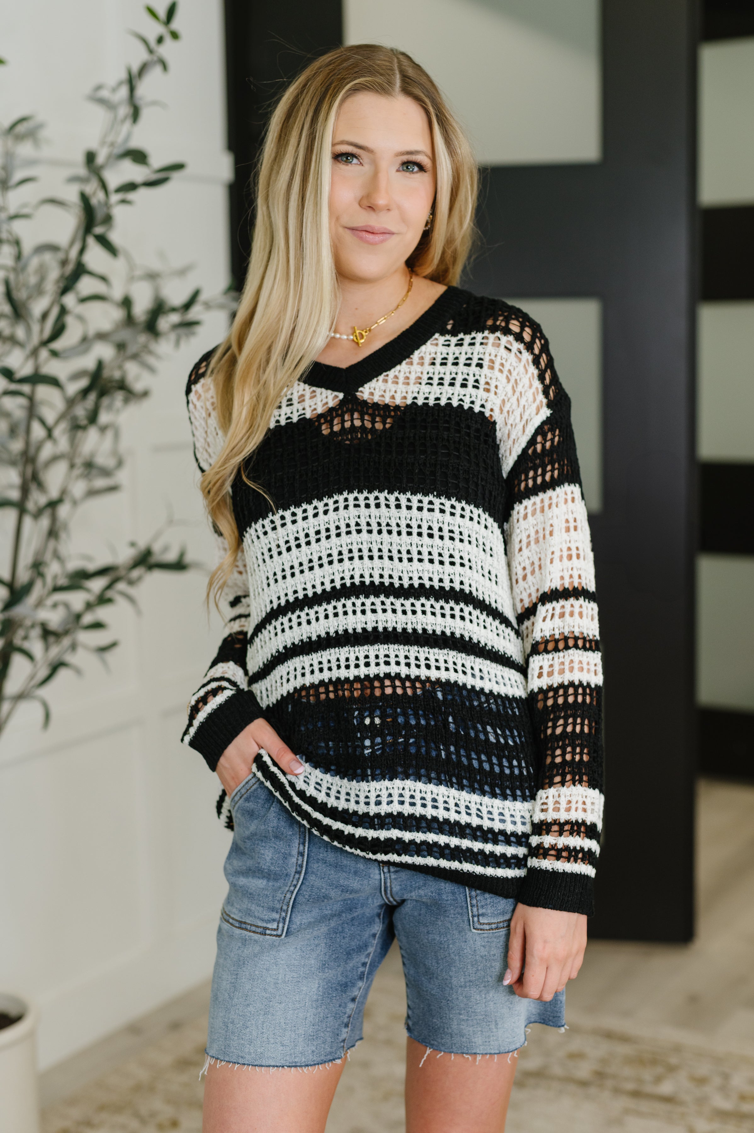 Lovelo Whimsy Wears Well Net Layering Top Large Womens