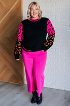 Jodifl Wild About You Animal Print Sweater Shirts & Tops