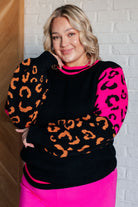 Jodifl Wild About You Animal Print Sweater Shirts & Tops