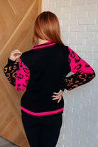 Jodifl Wild About You Animal Print Sweater Shirts & Tops