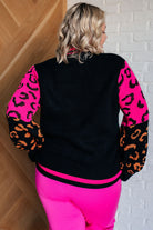 Jodifl Wild About You Animal Print Sweater Shirts & Tops