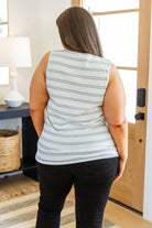 Haptics Wind In My Sails Striped Tank Tops