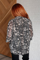Andree by Unit Work All Day Golden Tread Floral Blouse Tops