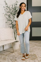Heimish You Just Get It V-Neck Top Womens