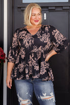 Shopin La Your Choice V-Neck Floral Top Tops