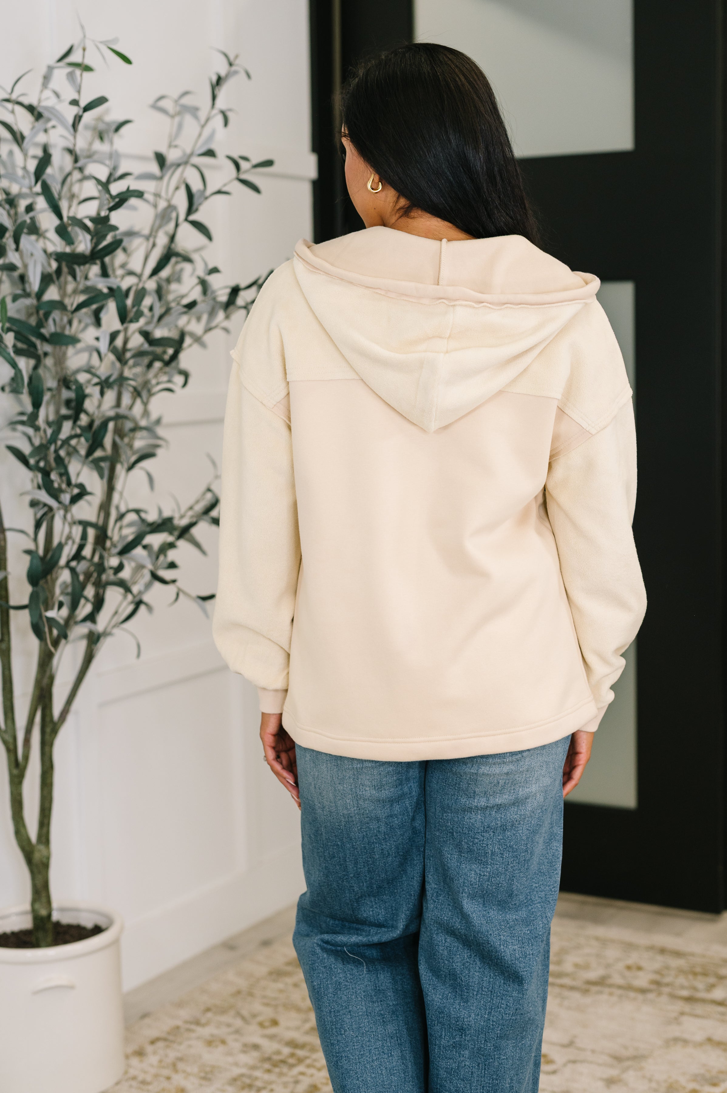 One Eleven North Fleece Zip Me Up Hoodie Womens