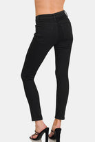 Zenana Black High Rise Skinny Jeans with Pockets Jeans