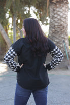 Haptics Feeling Fab Button Down Flannel Shacket BLACKFRIDAY