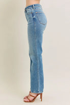 Judy Blue High Waisted Vintage Straight Jeans