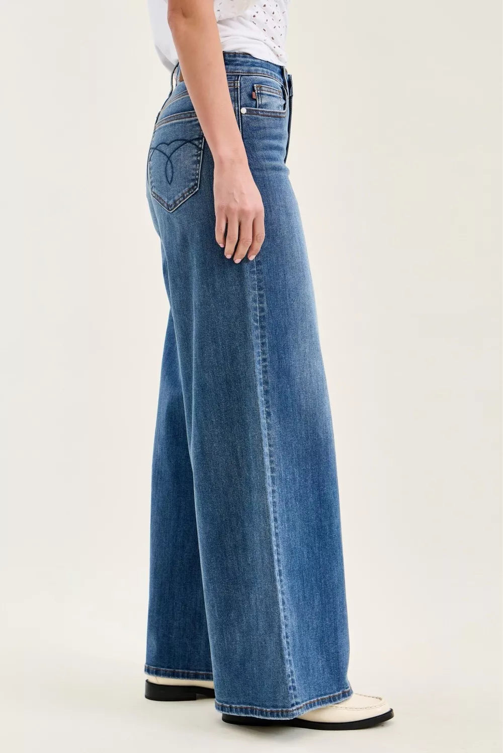 Judy Blue High Waist Palazzo Jeans