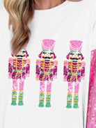 Preorder: Christmas Theme Sequin Long Sleeve Sweatshirt